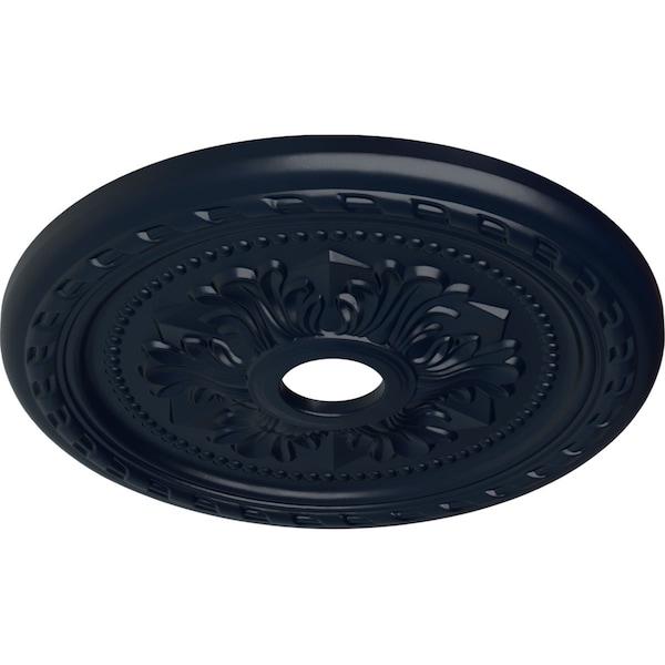 Palmetto Ceiling Medallion (Fits Canopies Up To 3 5/8), 23 5/8OD X 3 5/8ID X 1 5/8P